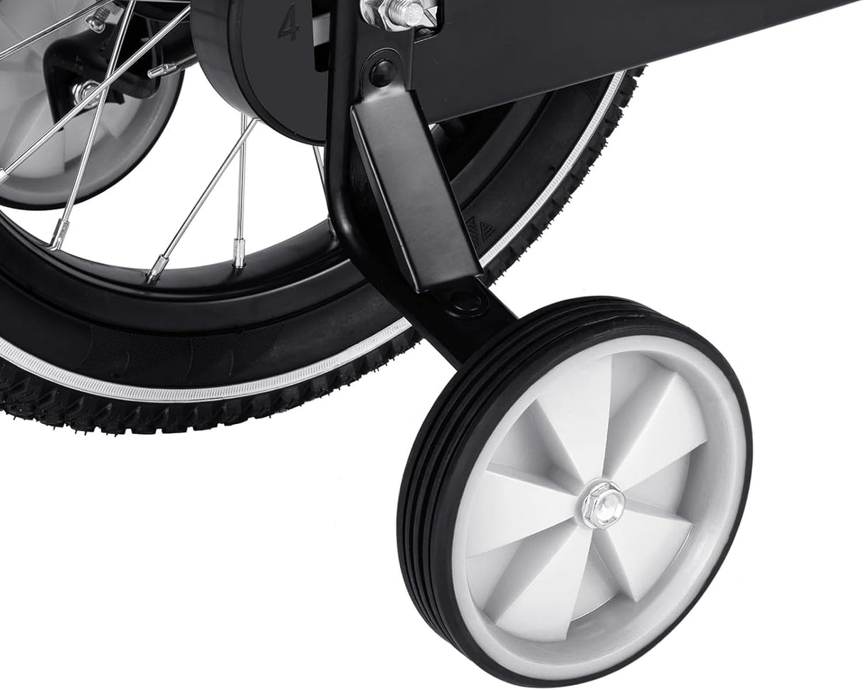 🚲 Linanty Kinderfahrrad 14" Weiß mit Stützrädern