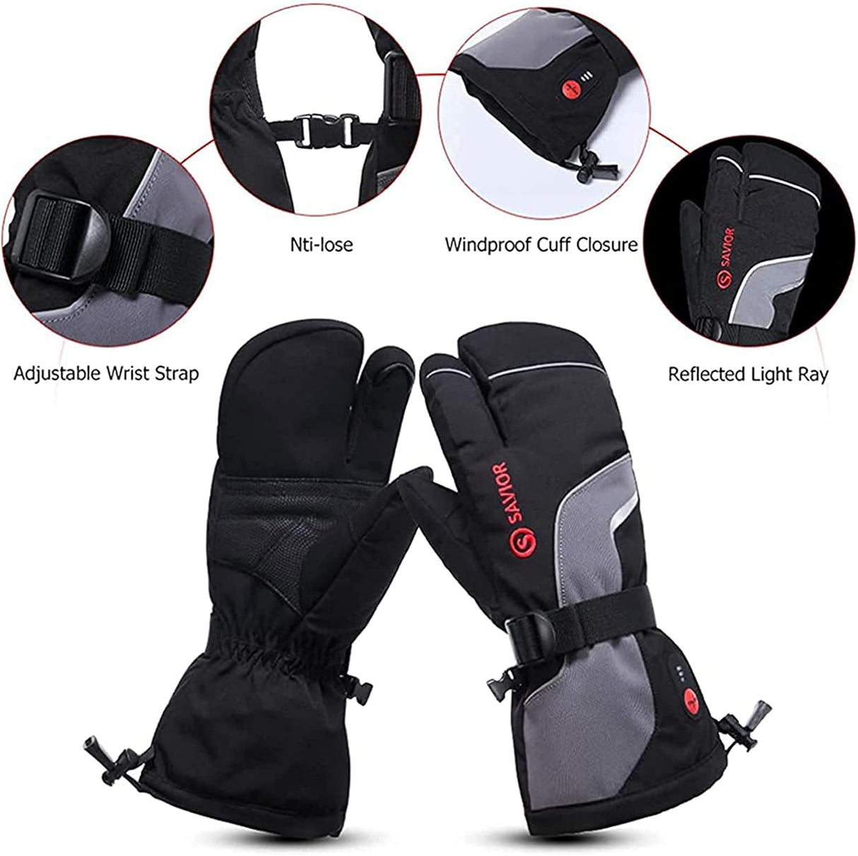 🧤 RONGJJTJQ Heiz-Handschuhe Größe M