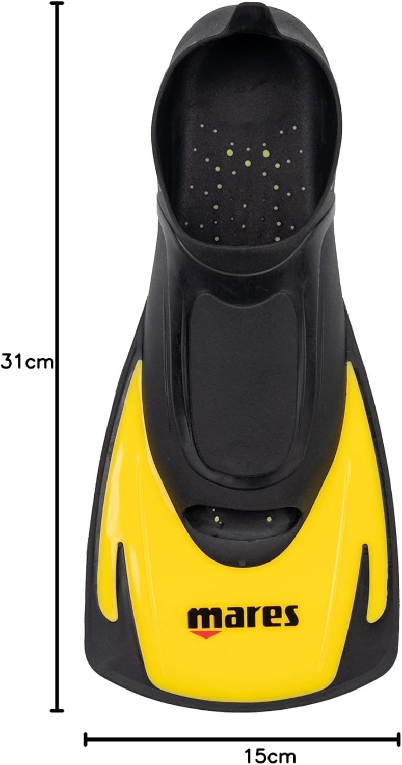 🐬 Mares Hermes Flossen - Größe 44-45, Gelb!