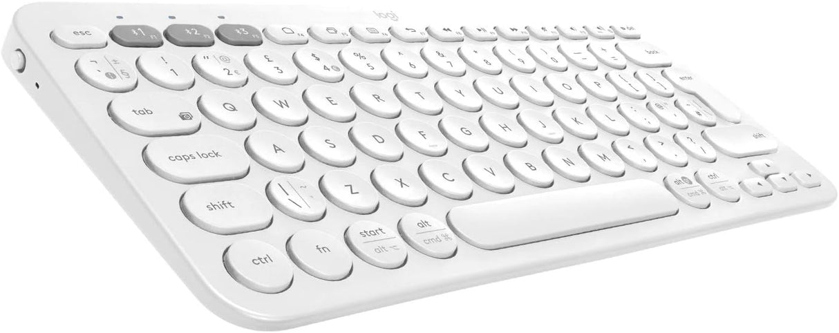 ⌨️ Logitech K380 Multi-Device Tastatur – Weiß (B-Ware)
