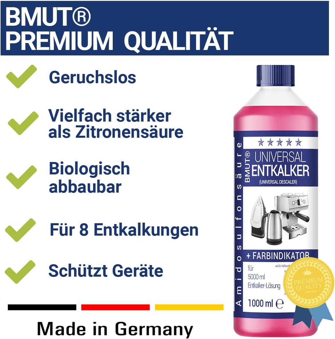 ☕ BMUT Universal-Entkalker 1000ml