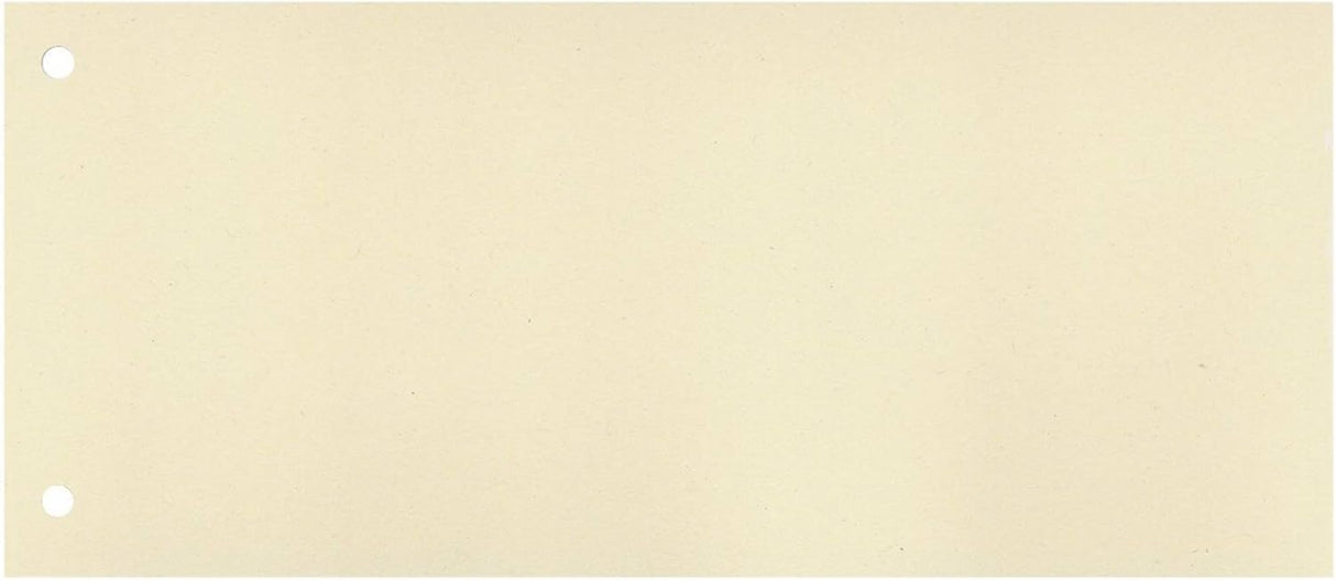 📑 Q-Connect Trennstreifen 10,5 x 24 cm chamois – 100 Stück