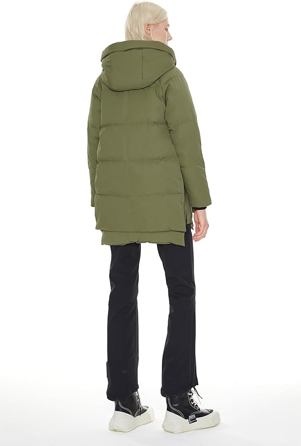 🧥 Orolay Winterjacke Damen Grün XXL