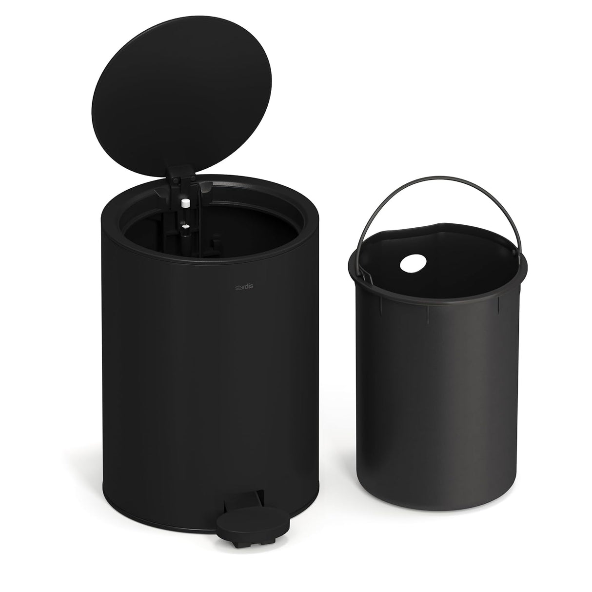 🗑️ Stardis 3L Treteimer Pure Edelstahl matt