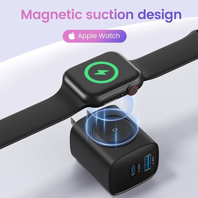 Alrose RCE-2301ACL – Ladegerät für Apple Watch & Apple Geräte (22W) - B-Ware