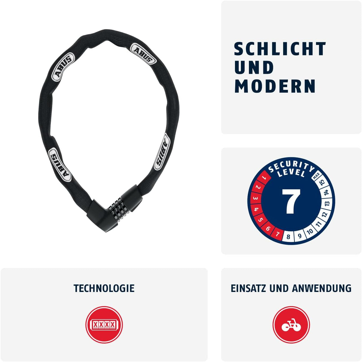 🔒 ABUS Kettenschloss Tresor 1385/85
