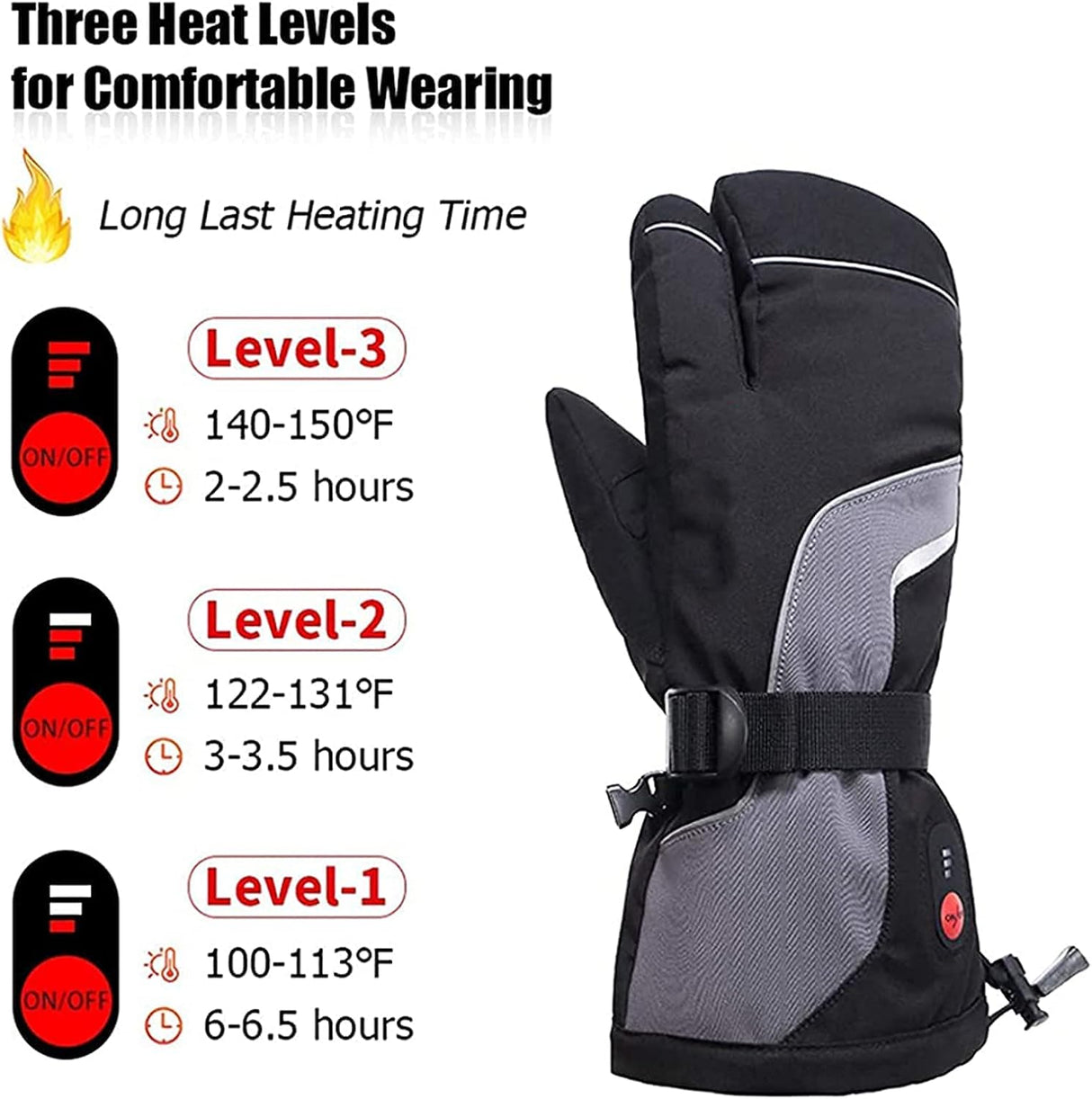 🧤 RONGJJTJQ Heiz-Handschuhe Größe M