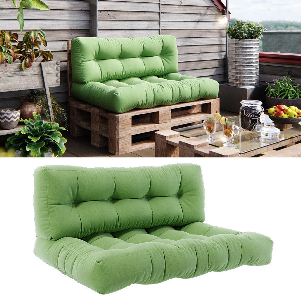 🪑 Vicco Palettenkissen 80x120 cm Grün