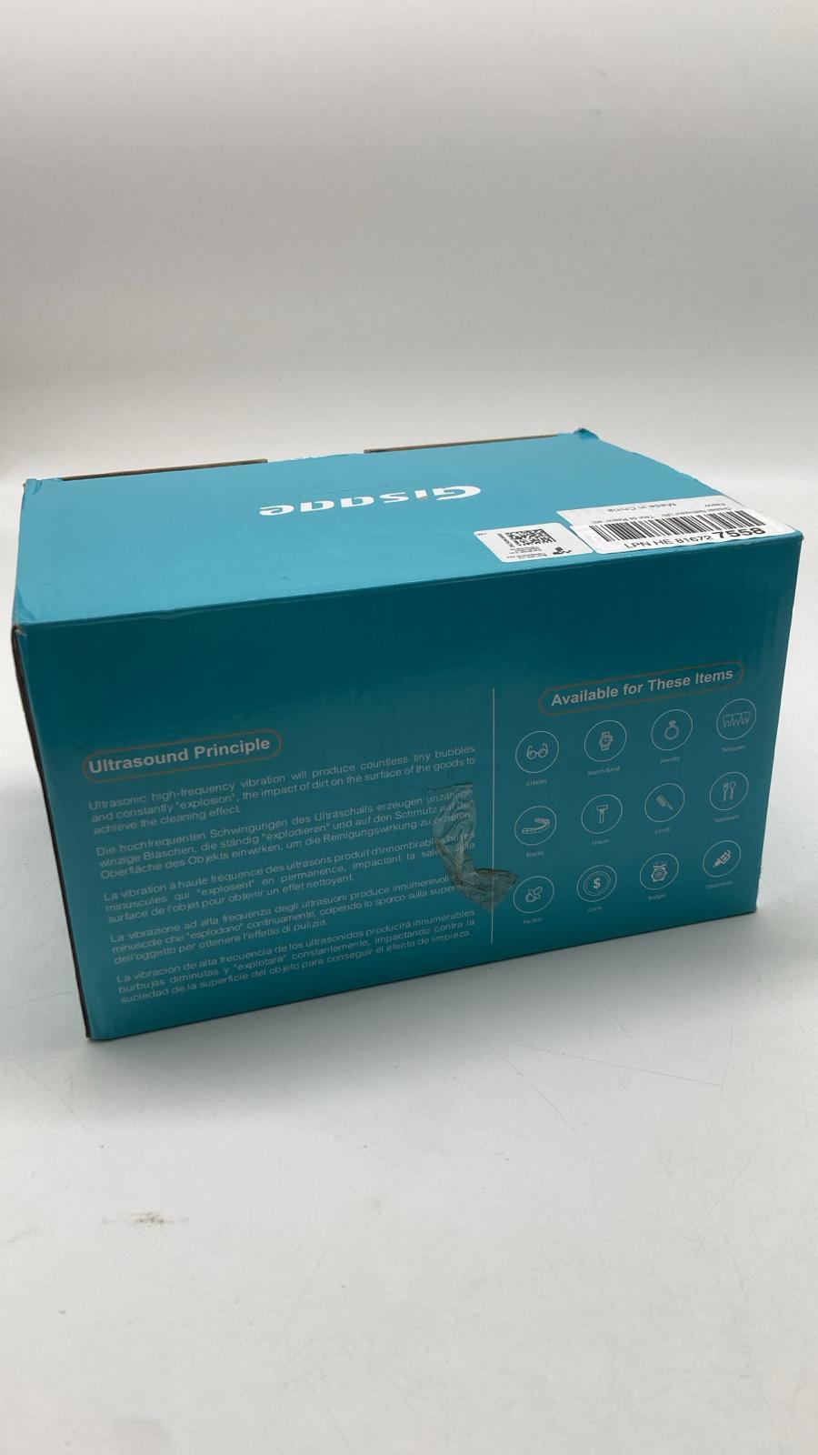 Gisaae Ultraschallgerät – JX 810 | 48 kHz | 660 ml - B-Ware