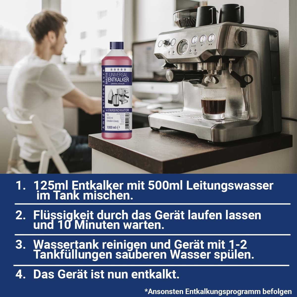☕ BMUT Universal-Entkalker 1000ml