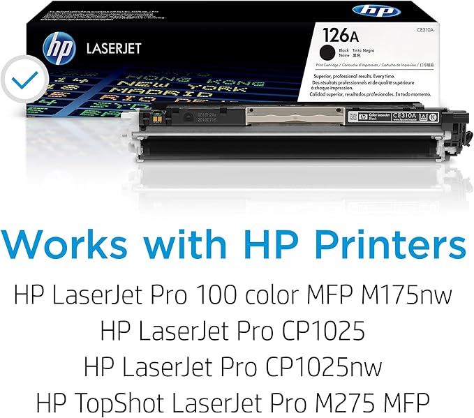 🖨️ HP 126A (CE310A) Original Toner in Schwarz (B-Ware)