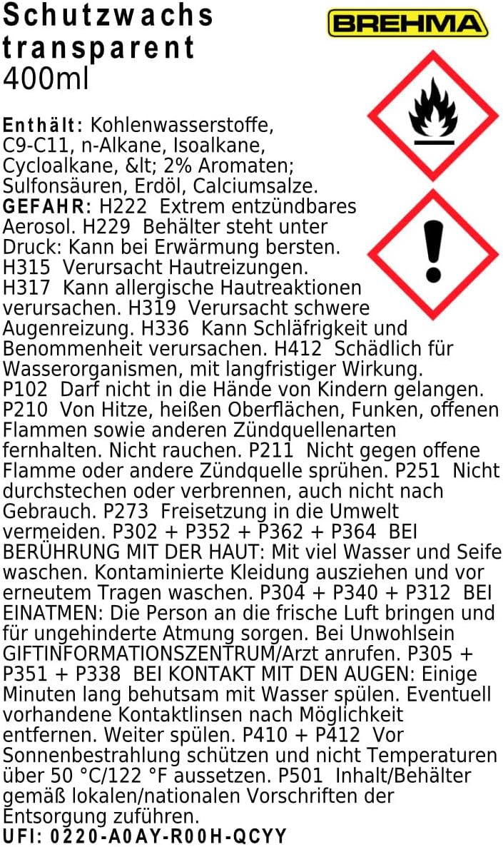 🛡️ BREHMA Schutzwachs Konservierung