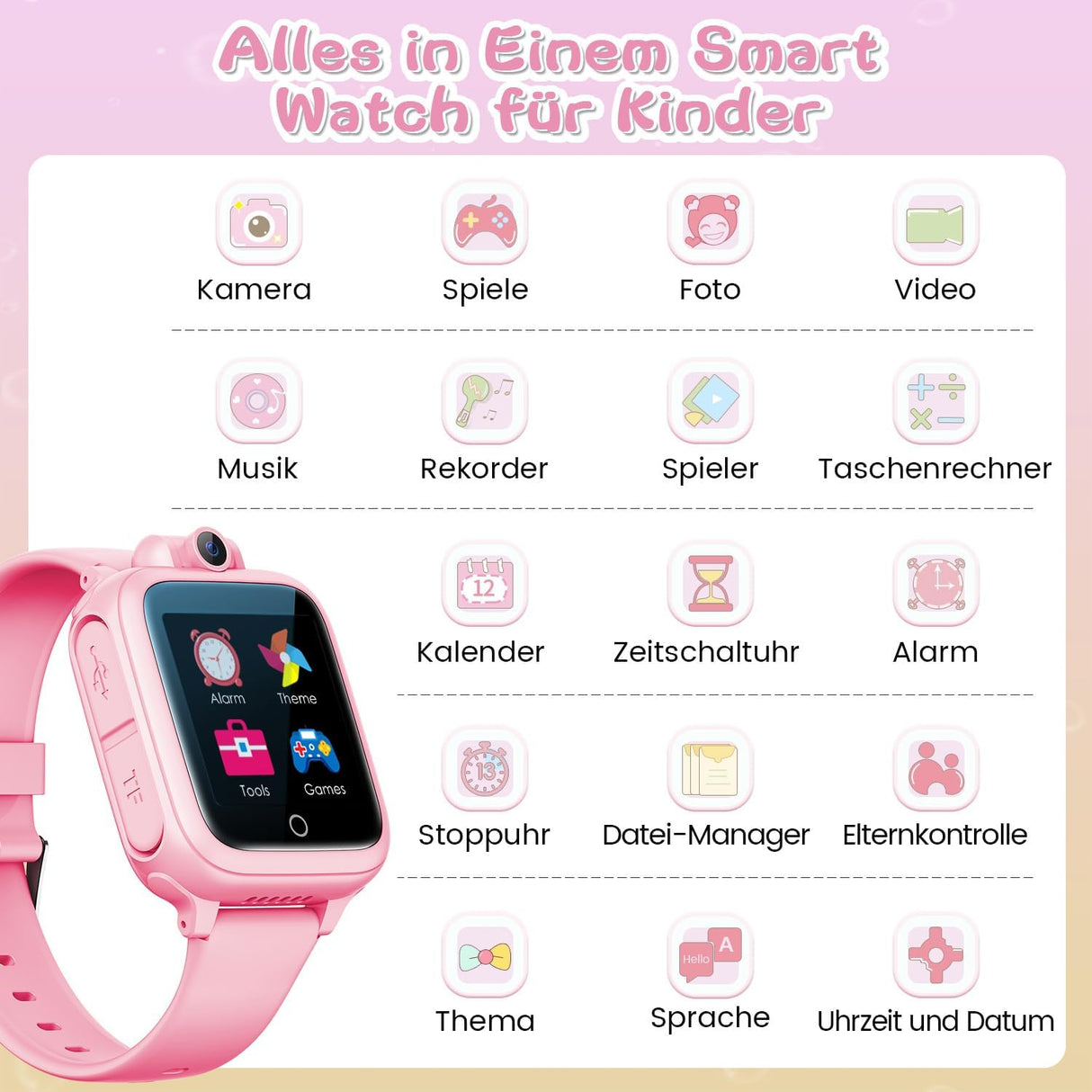⌚ Awatty Smartwatch für Kinder