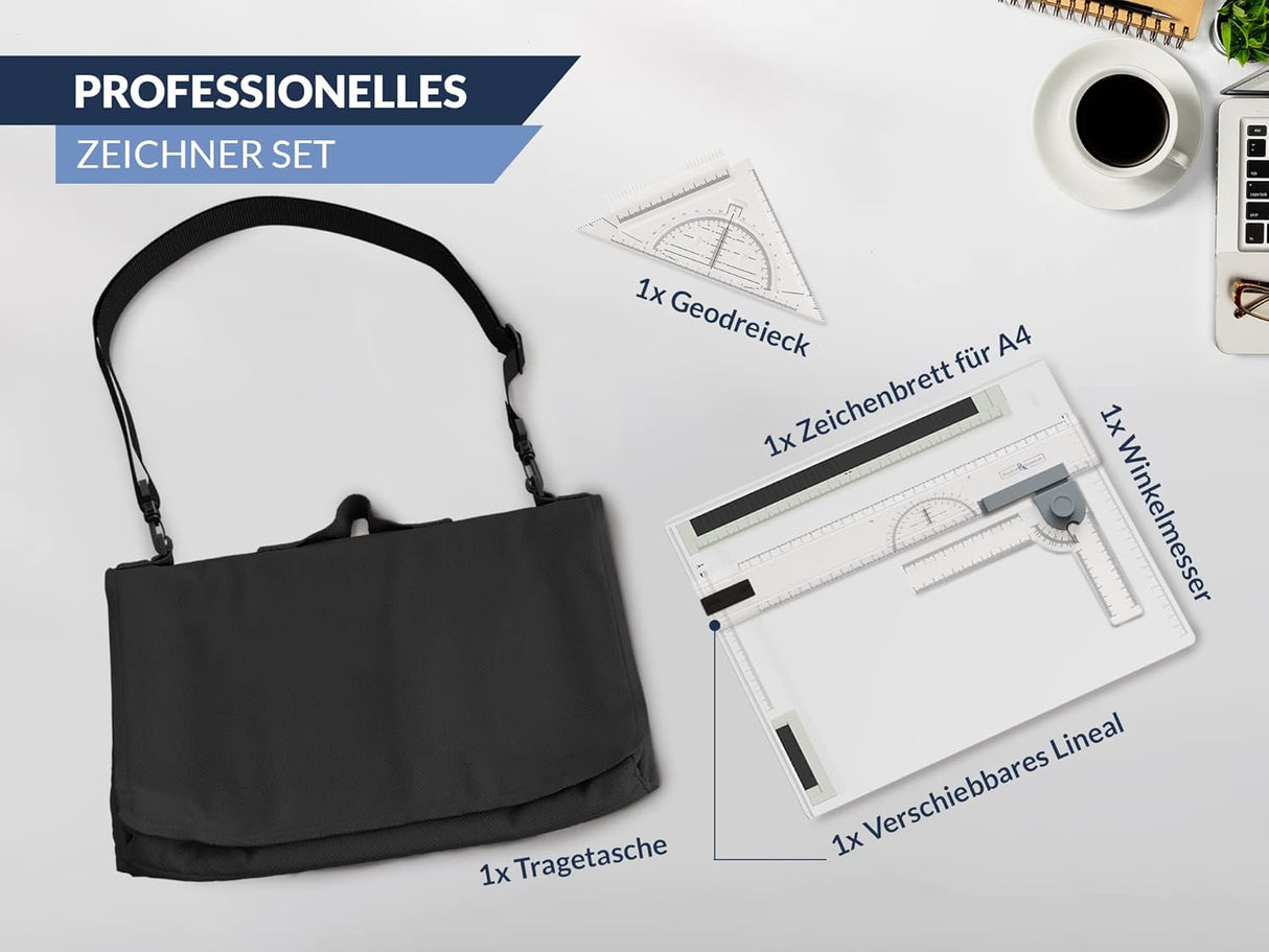 ✏️ Paulson & Svenson A4 Zeichenplatte Set – B-Ware!