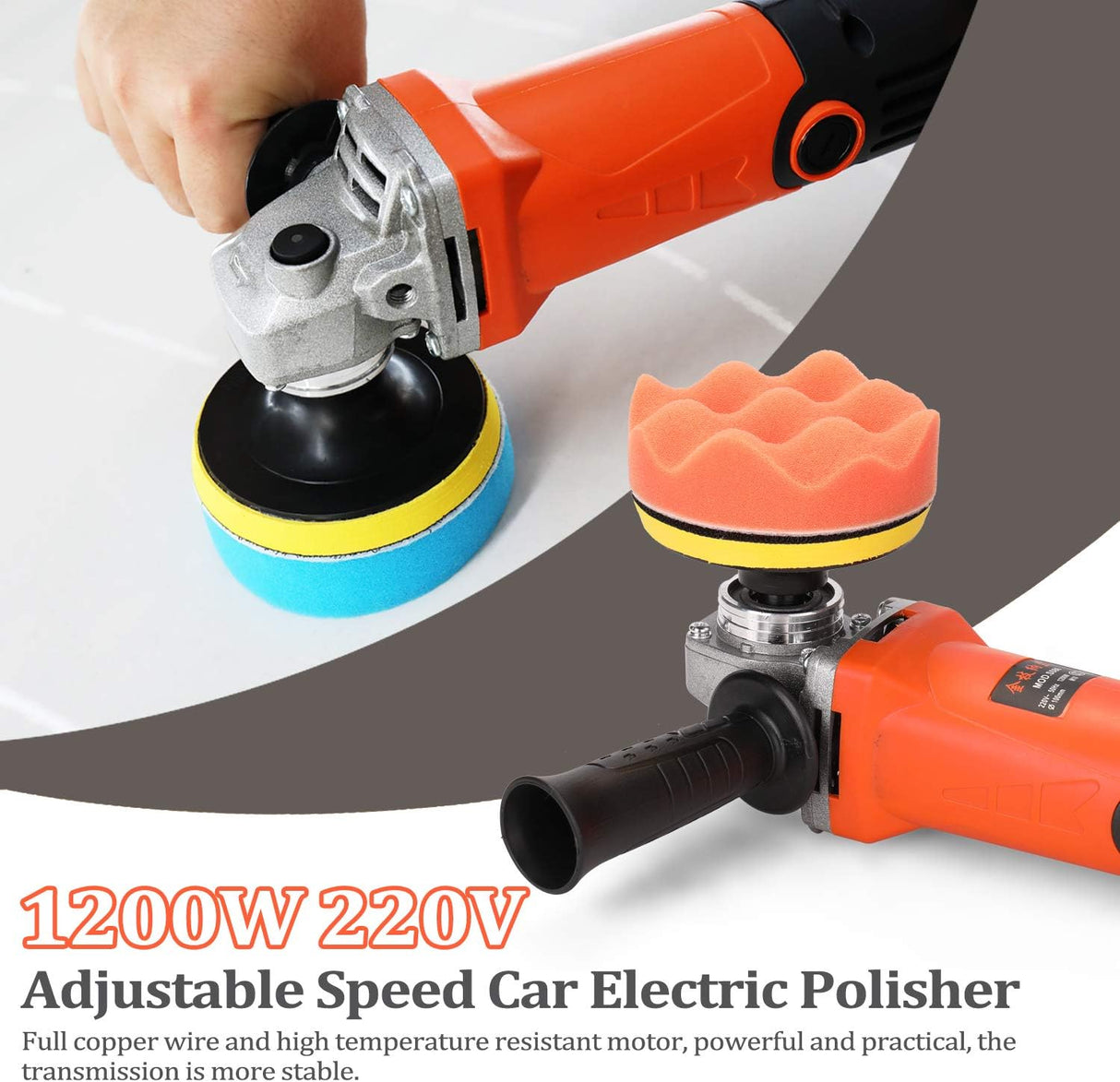 🛠️ VISLONE 1200W Elektropolierer - B-Ware