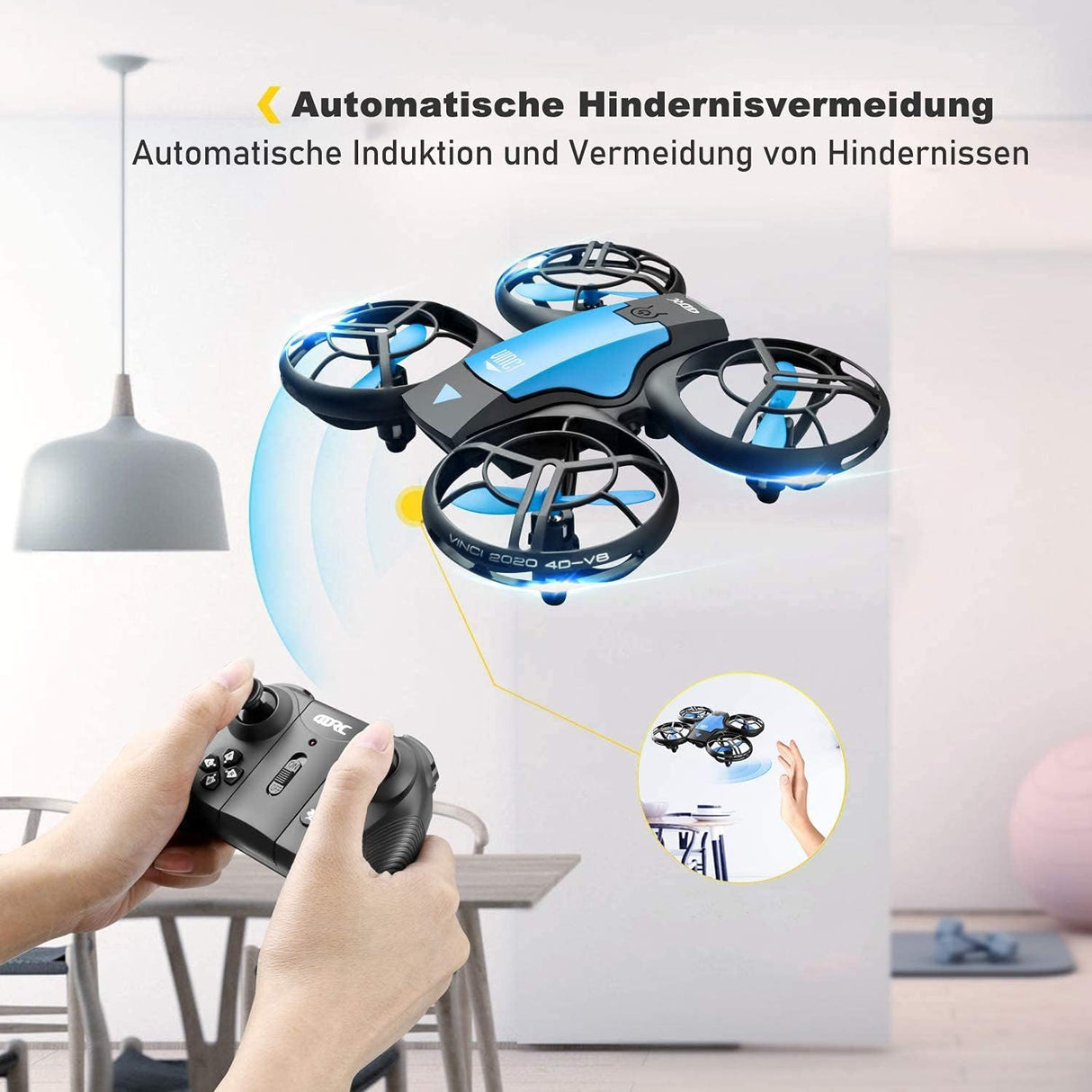 🚁 4DRC V8 Mini Drohne für Kinder