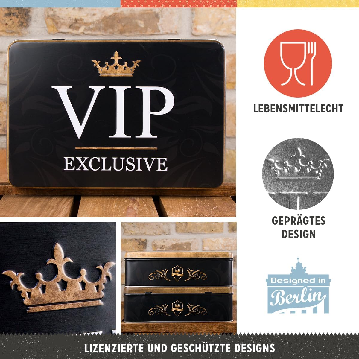 🧁 Nostalgic-Art Retro Vorratsdose 2,5 l