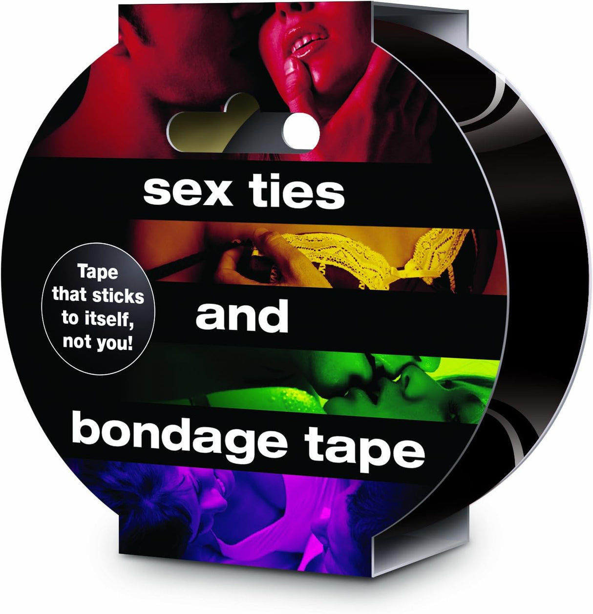 🖤 Bondage Tape / Sex-Krawatte – Creative Conceptions, Schwarz, neu