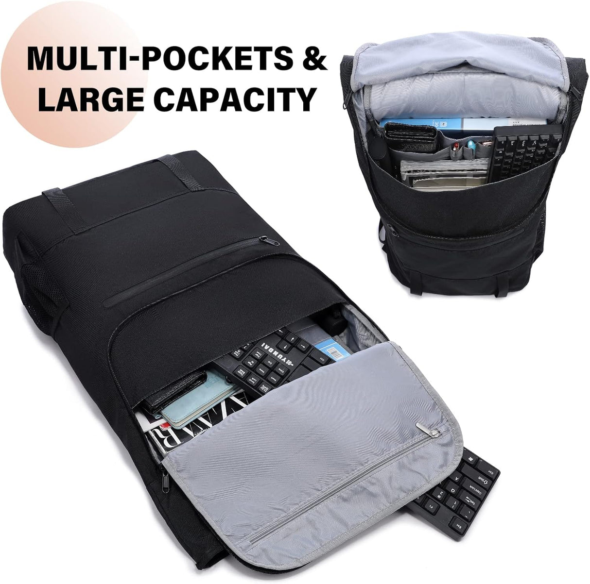 🎒 LOVEVOOK Rolltop Rucksack – B-Ware!