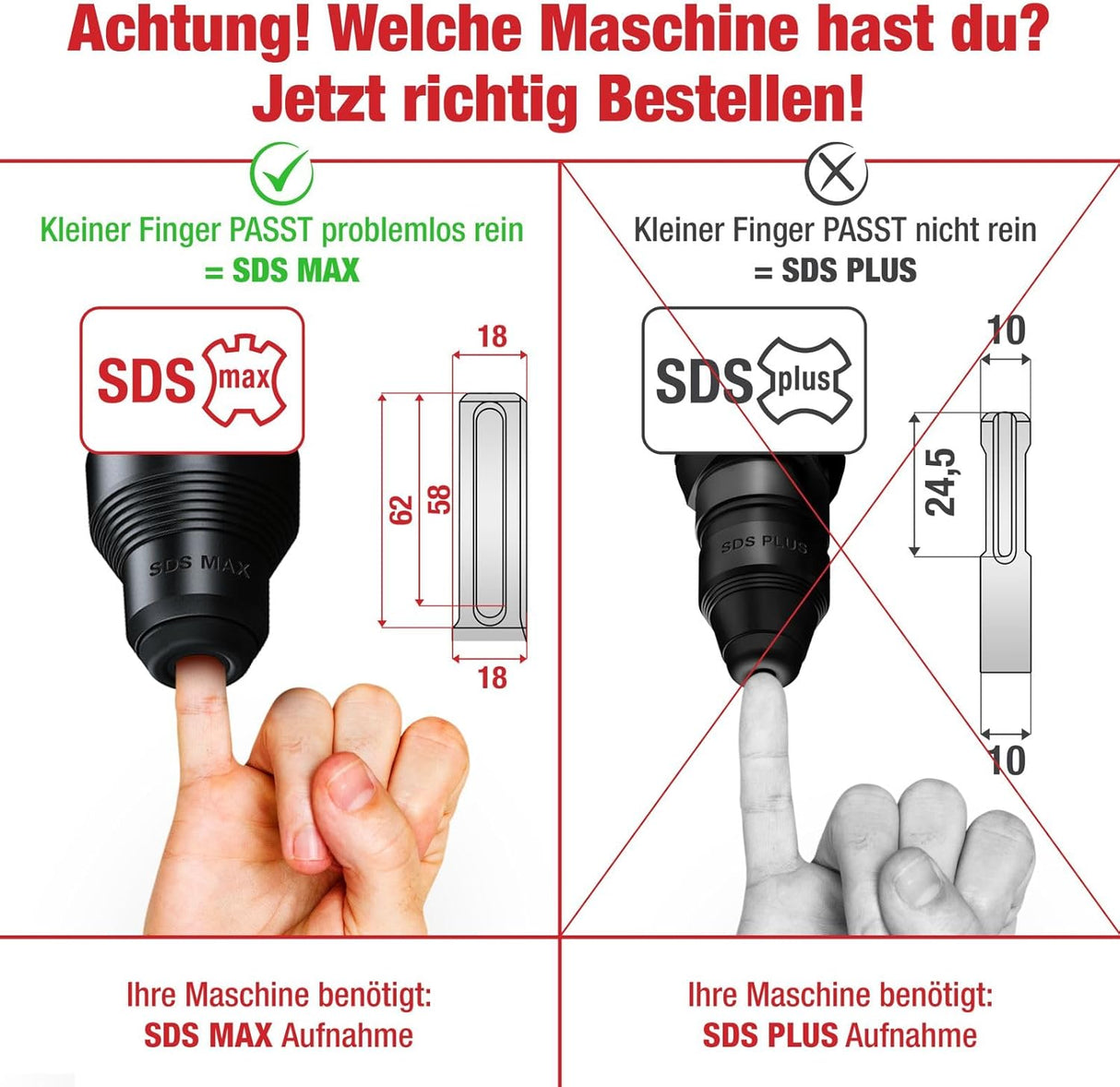 🛠️ SCHWABENBACH® SDS Max 35 × 600 mm – B-Ware!