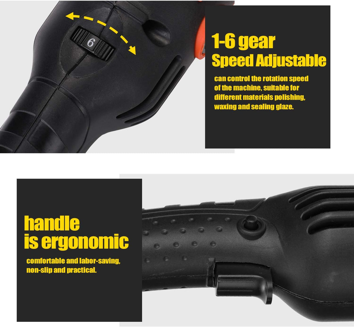 🛠️ VISLONE 1200W Elektropolierer - B-Ware