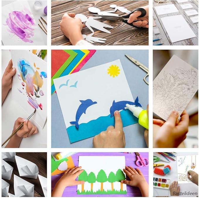 🎨50 Blatt Fotokarton 300g/m² – PREMIUM PAPIER