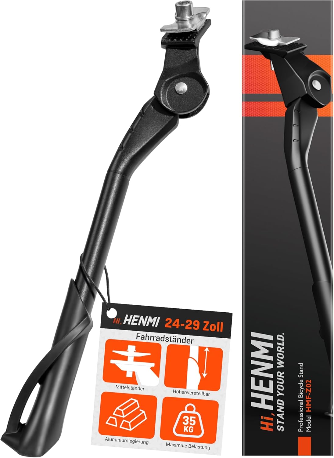 🚲 HENMI Fahrradständer 24-29 Zoll, Mittelständer