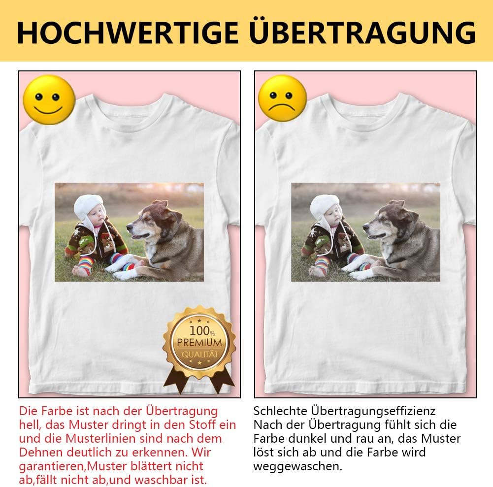 👕 TransOurDream Bügelfolie A4 – 20 Blatt