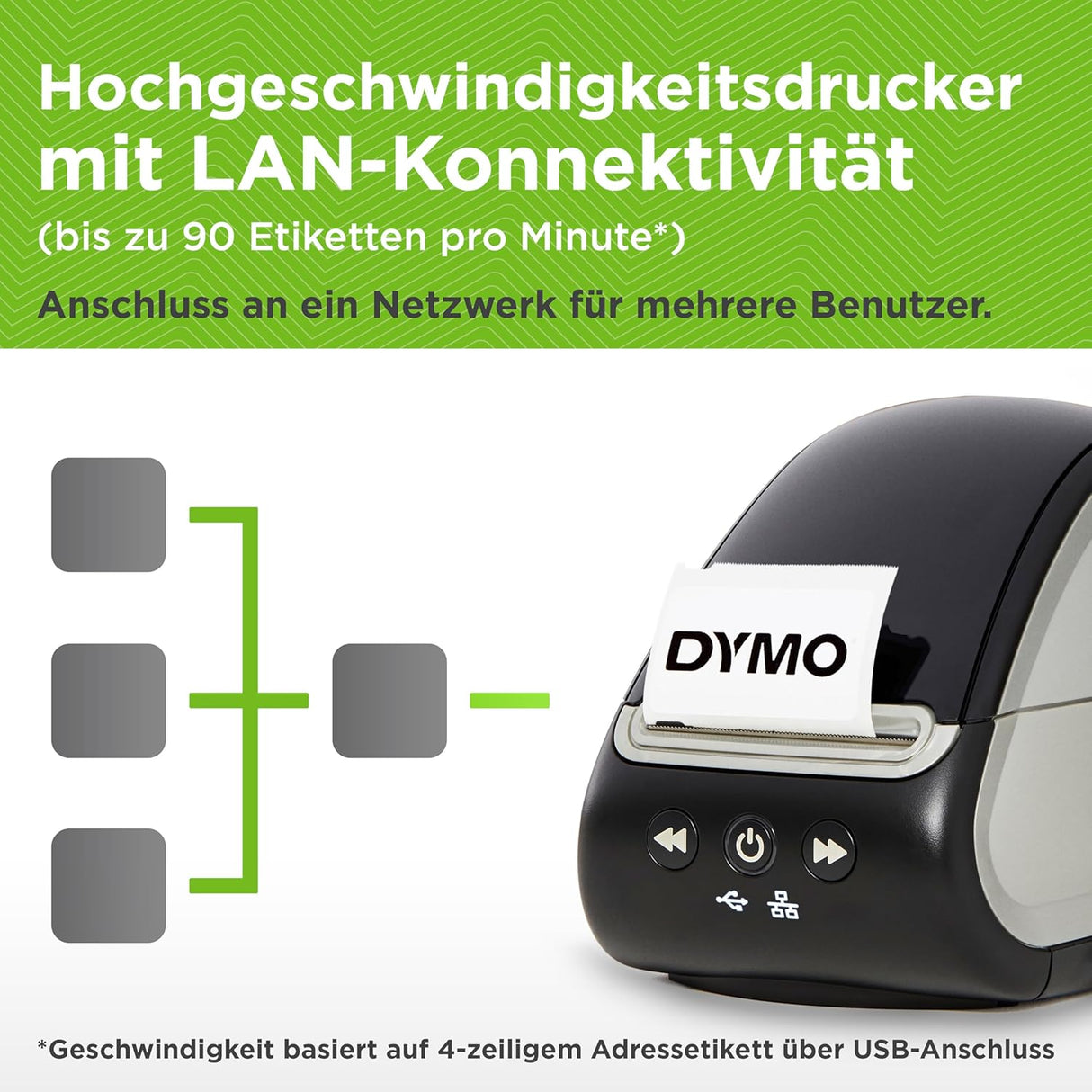 🖨️ DYMO LabelWriter 550 Turbo Etikettendrucker