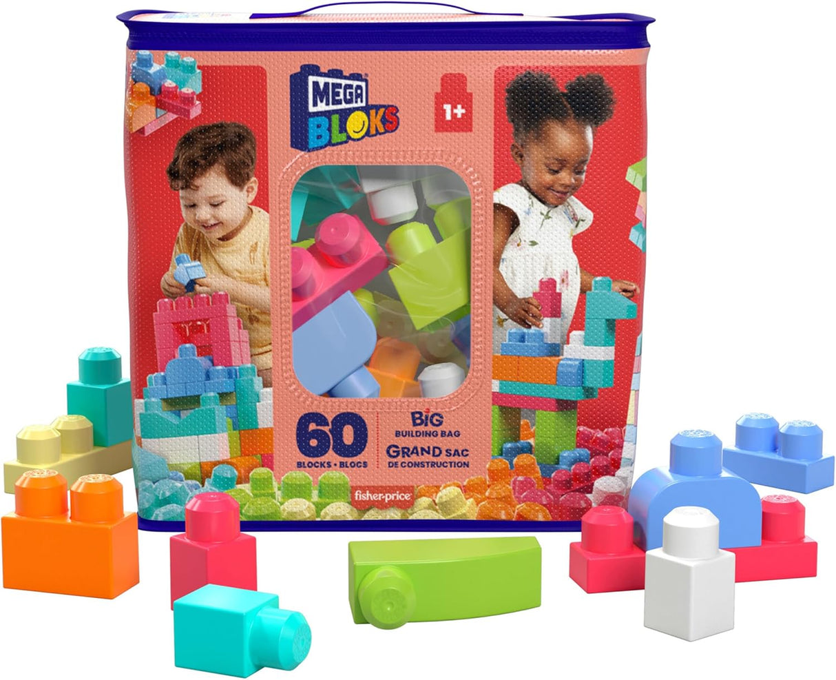 🧱 MEGA BLOKS Bausteinbeutel (60 Stk)
