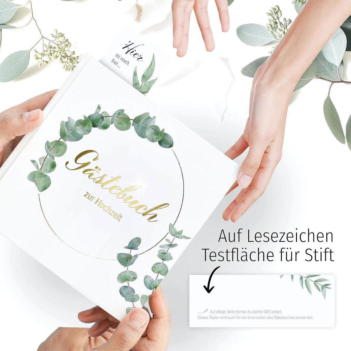 💍 Gästebuch zur Hochzeit – „Deine Traumhochzeit“ ✨