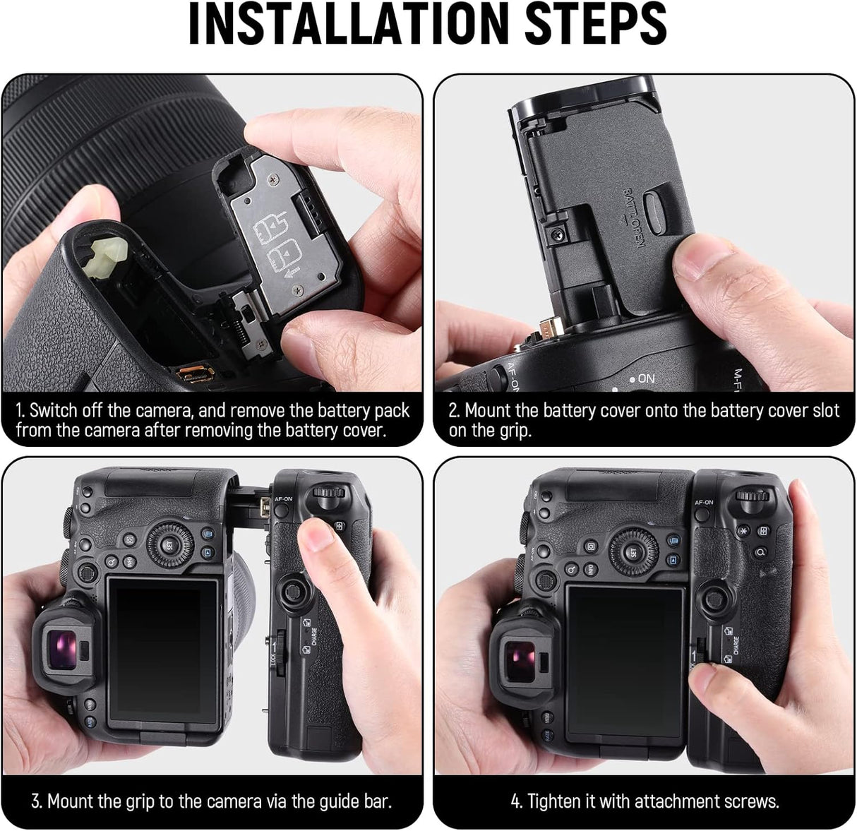 📸 NEEWER Battery Grip für Canon R5/R6 – B-Ware!