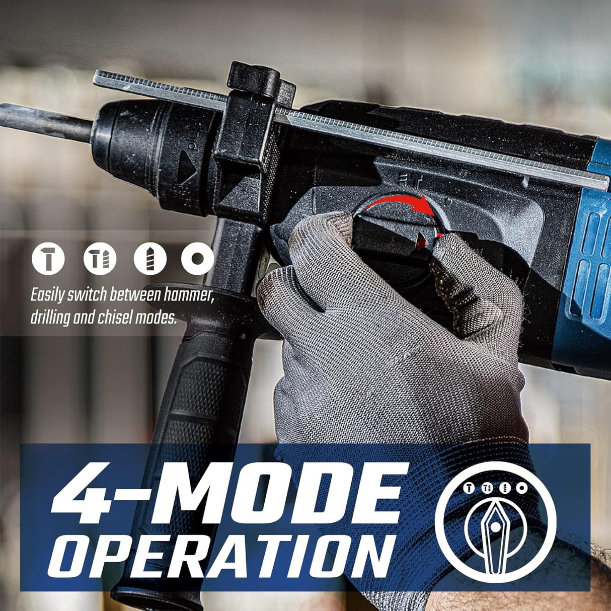 🔨 DongCheng 1" SDS-Plus Rotary Hammer Drill