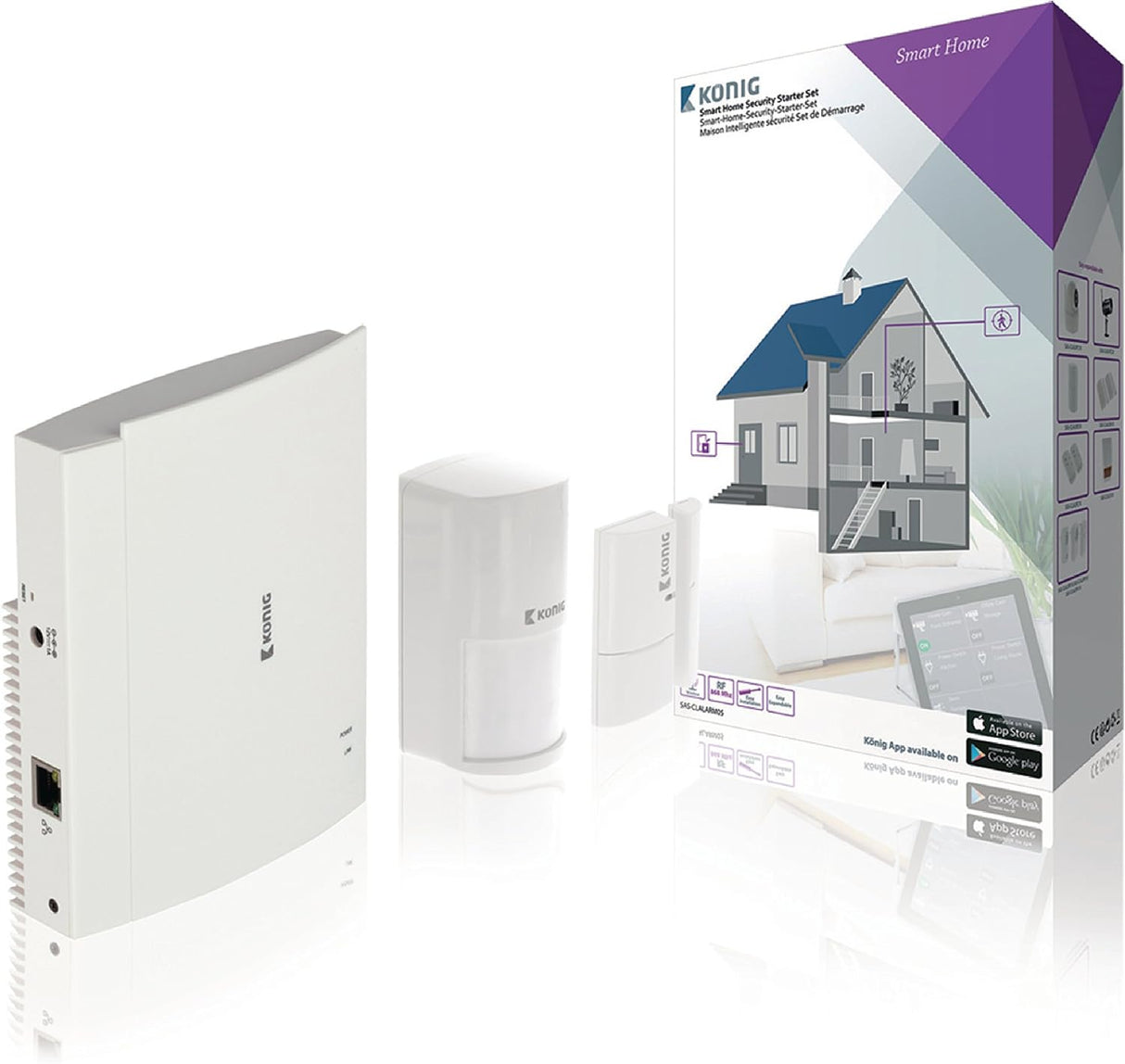 🛡️ Koenig Smart Home Starter-Set SAS-CLALARM05