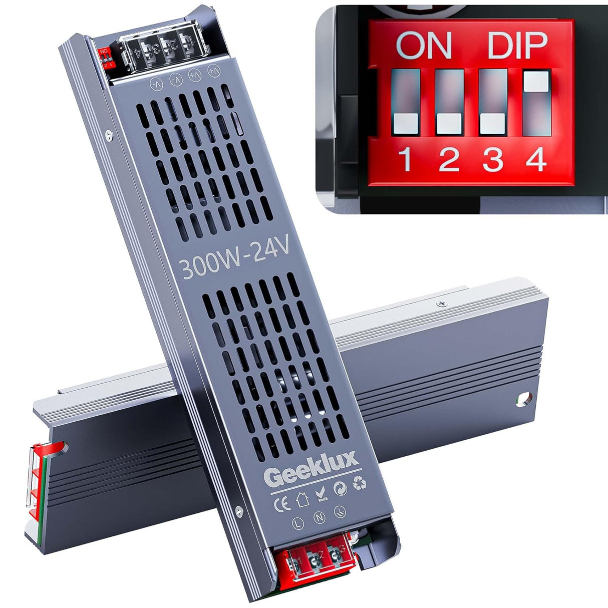 💡 GEEKLUX LED Netzteil 24V dimmbar