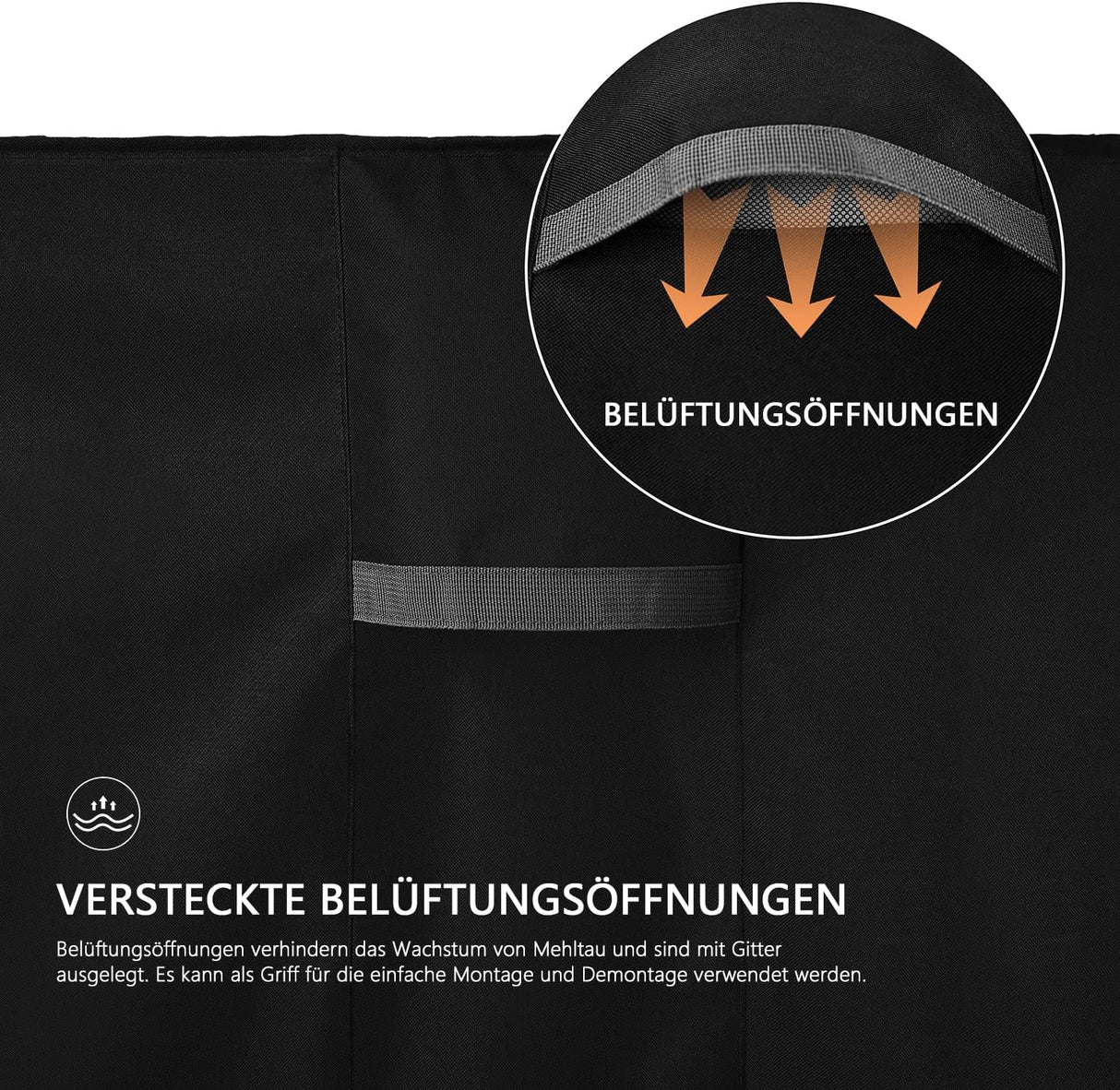 🛡️ Dokon Abdeckplane 242×182×100 cm