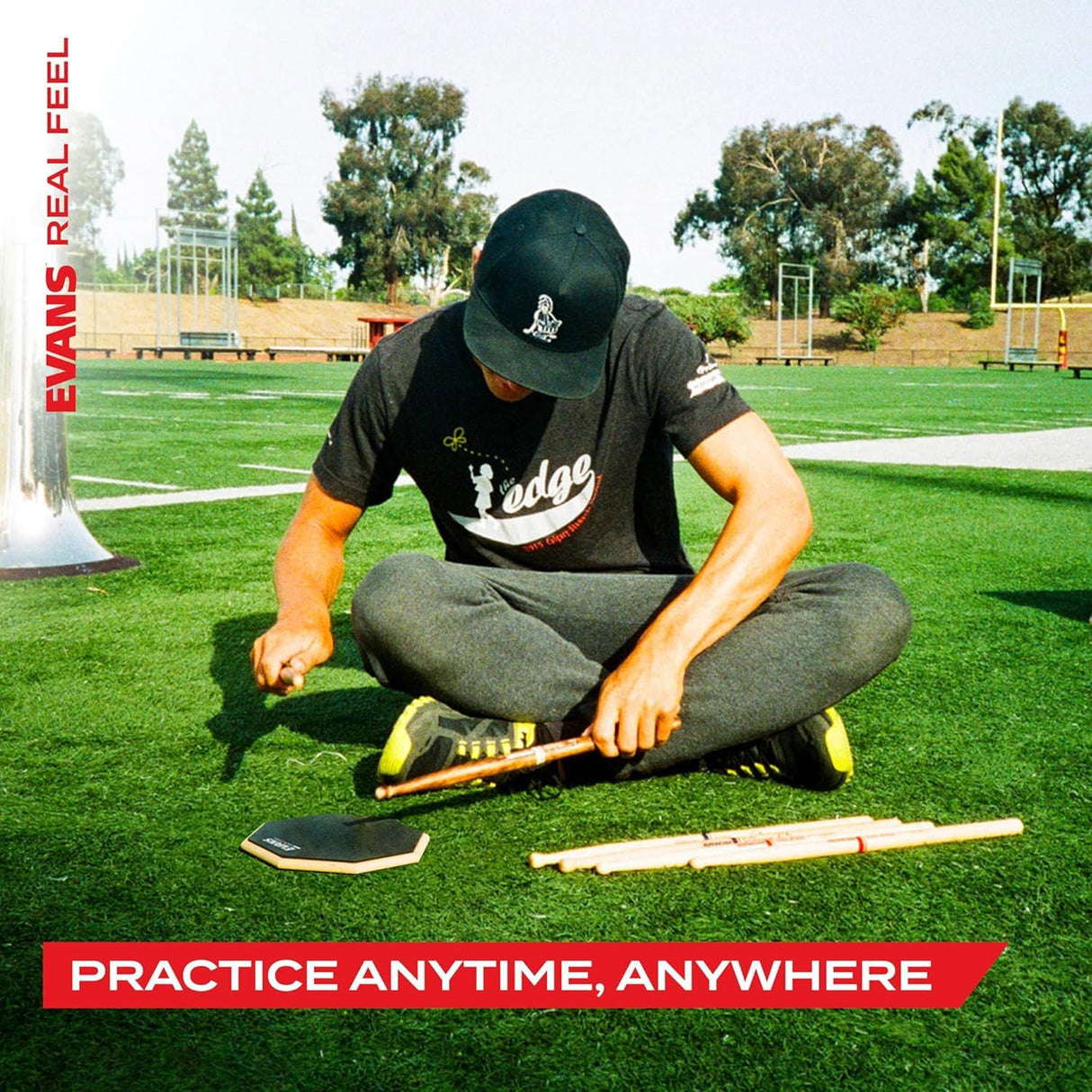 🥁 Evans RealFeel Übungspad 7"