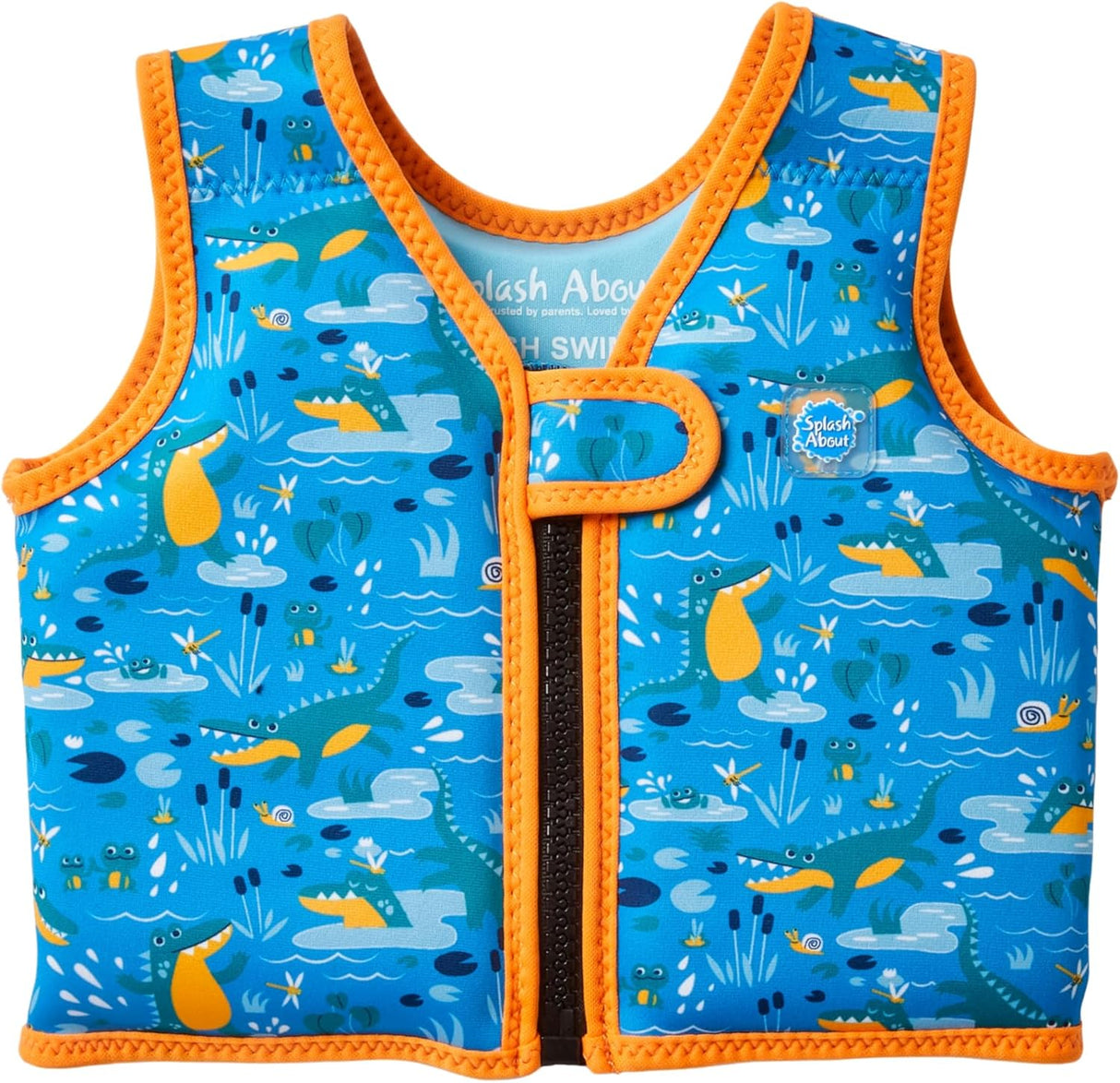 🔵 Splash About Schwimmweste 4–6 Jahre - Croc Creek