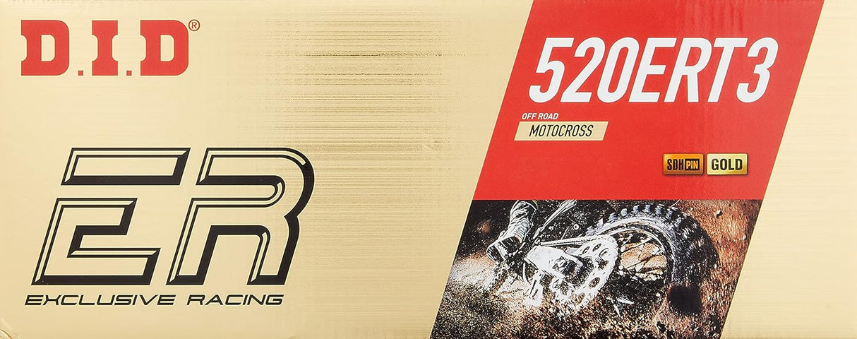 🏍️ DID 520ERT3 Motorradkette – 110 Glieder