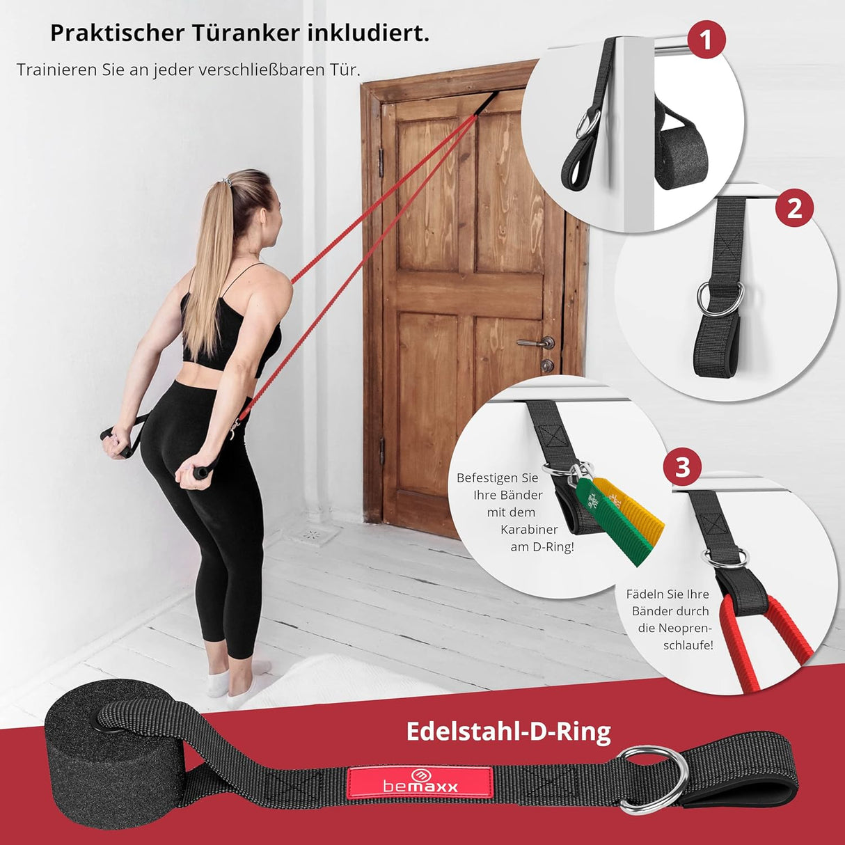 🏋️♀️ BeMaxx Resistance Bands Set