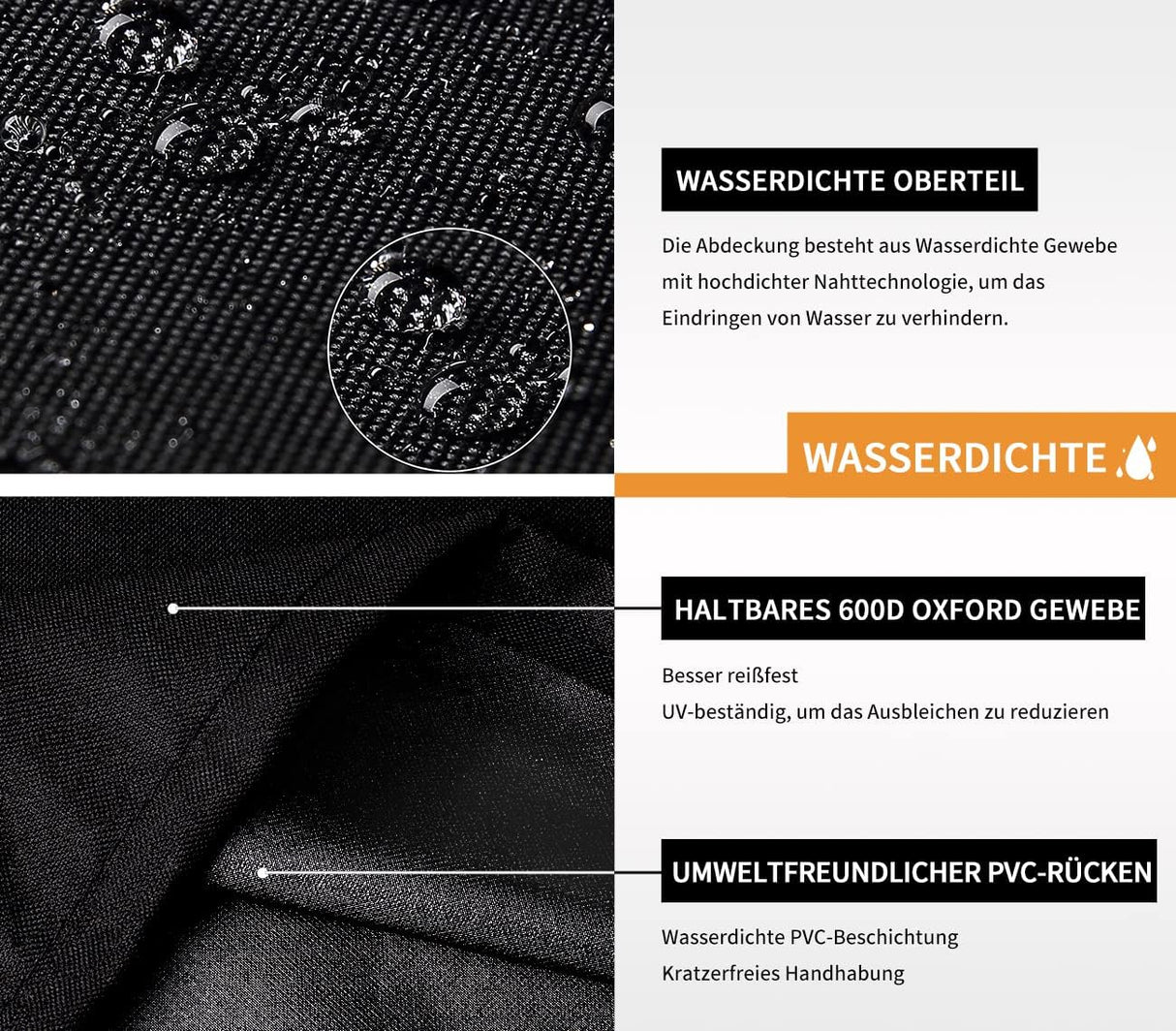 🛡️ Dokon Abdeckplane 242×182×100 cm