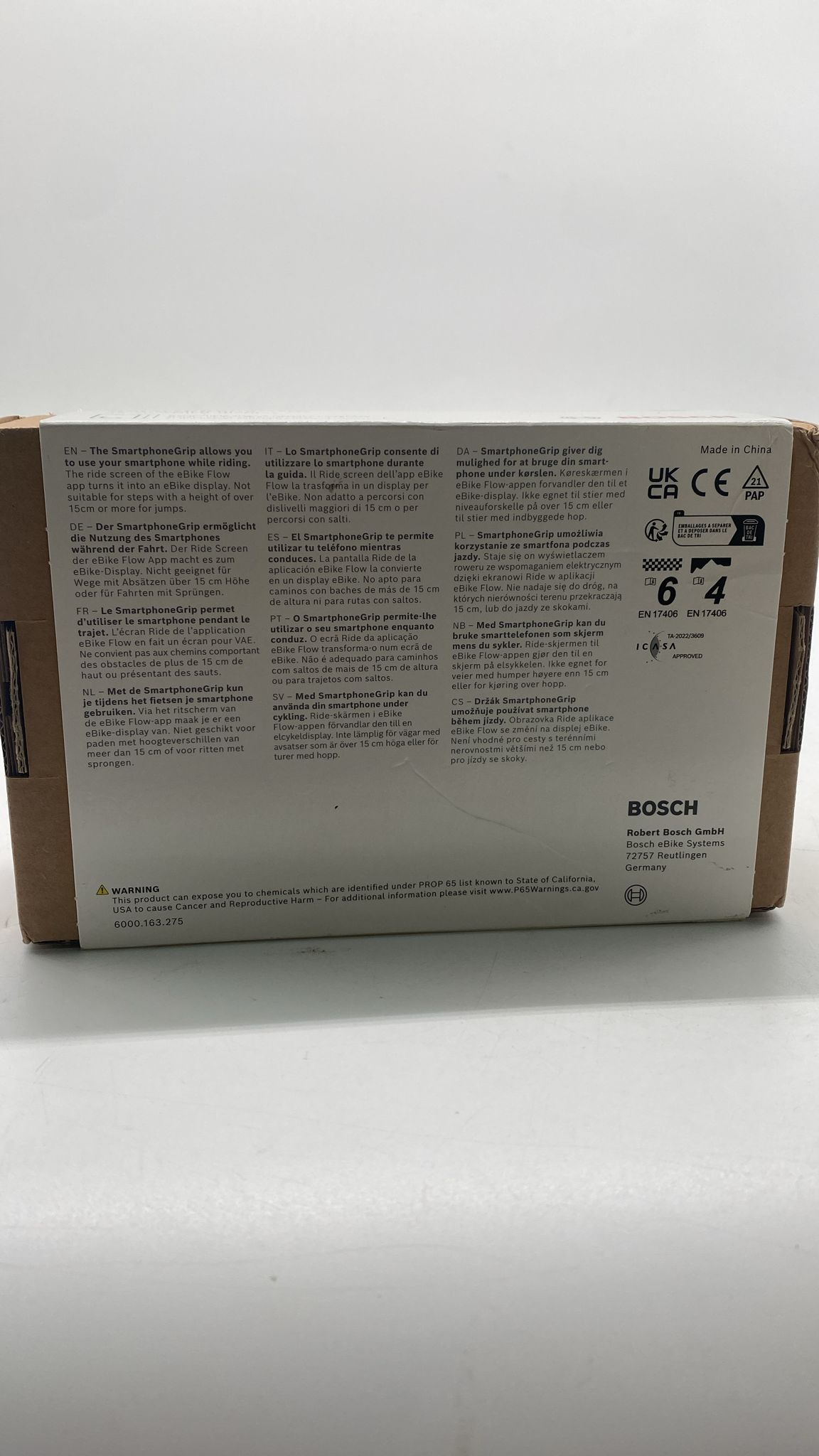 📱 Bosch SmartphoneGrip – eBike Smartphone-Halter - B-Ware