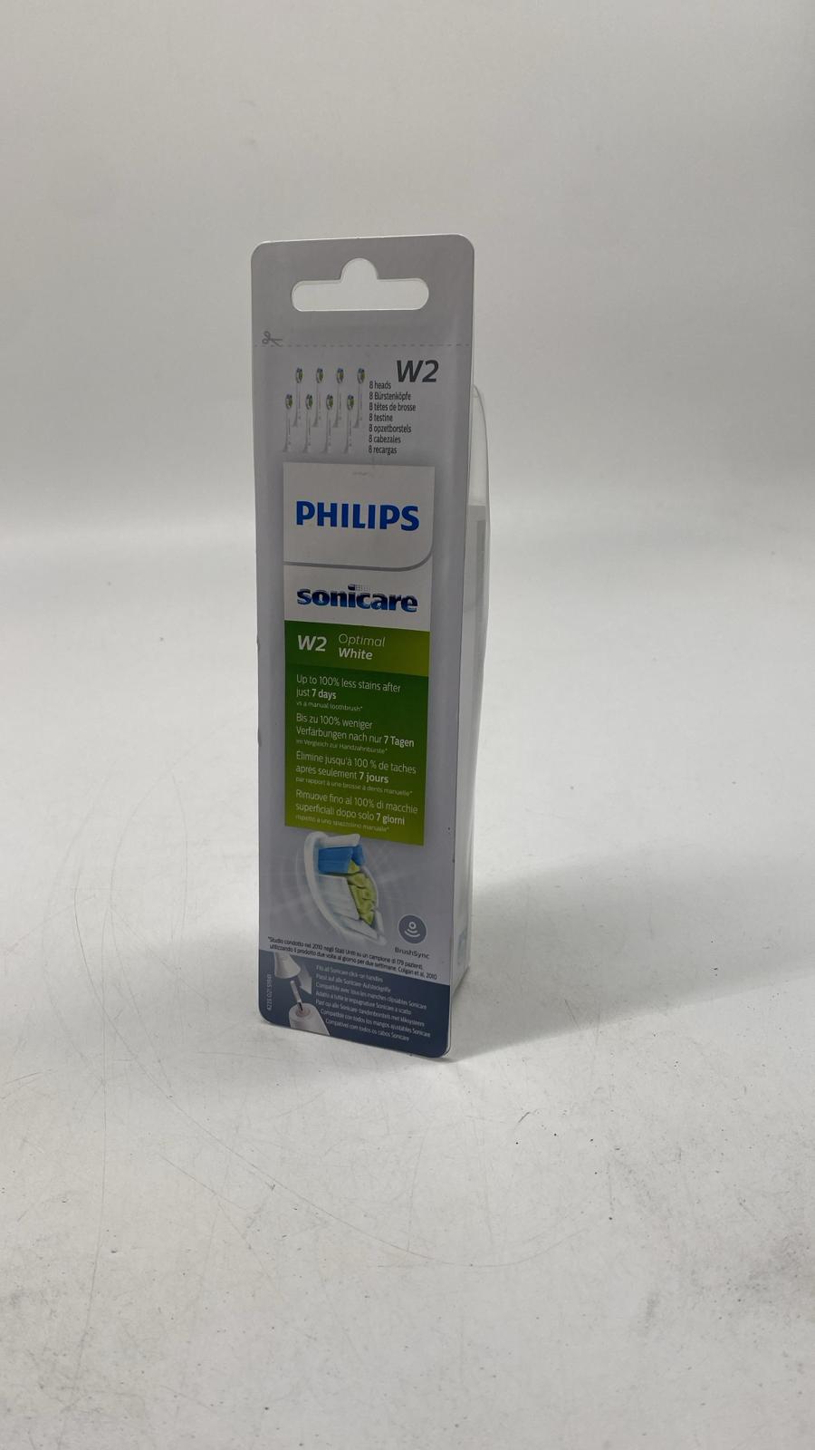 🪥 Philips Sonicare W2 Optimal White – 8er Set, Mittel - NEU