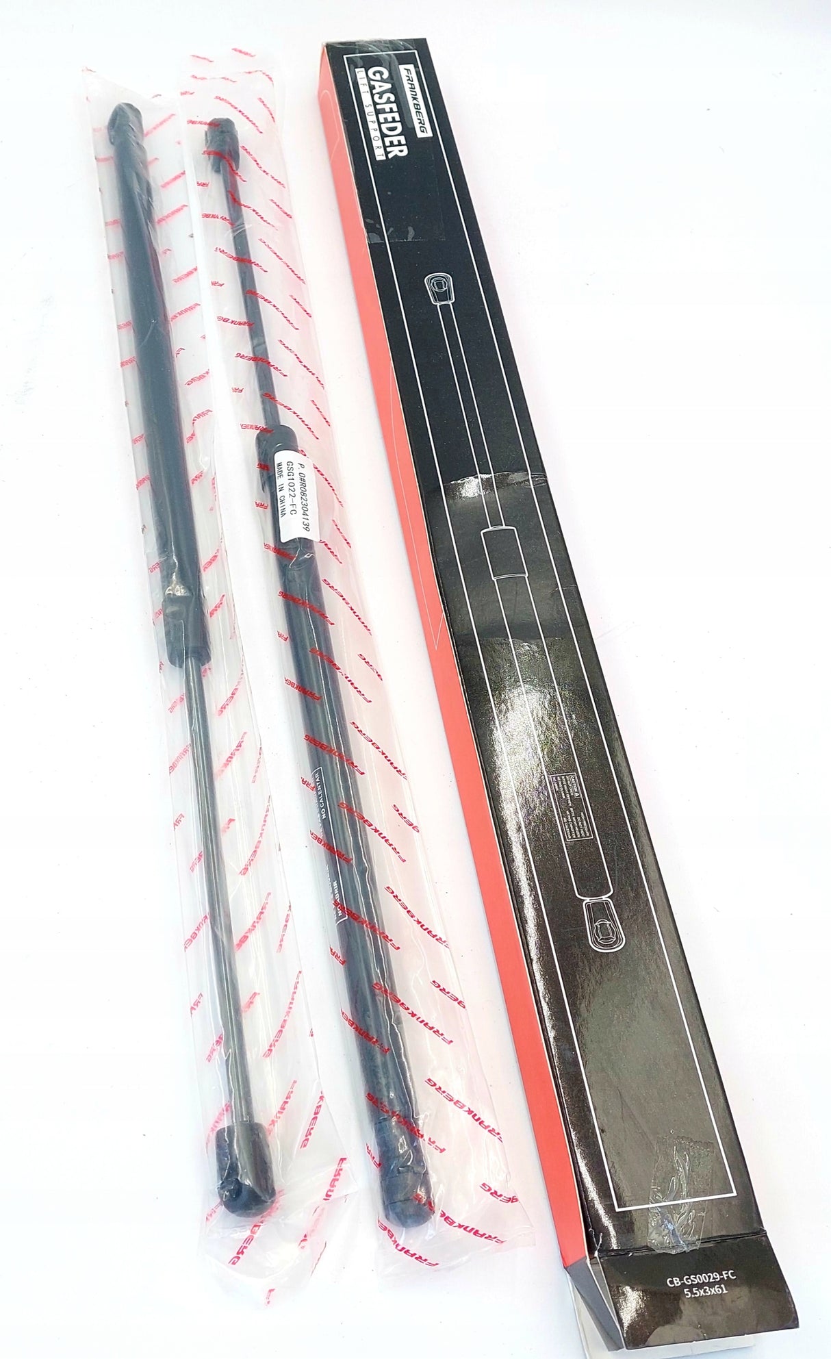 🌟 Frankberg 2 x Federgashauben – GB-GS0029-FC (B-Ware)