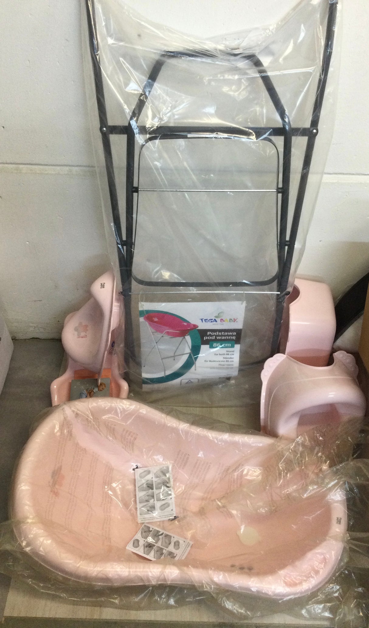 🛁 HYLAT BABY Babybadewanne FRIENDS – 7-teiliges Set (B-Ware)