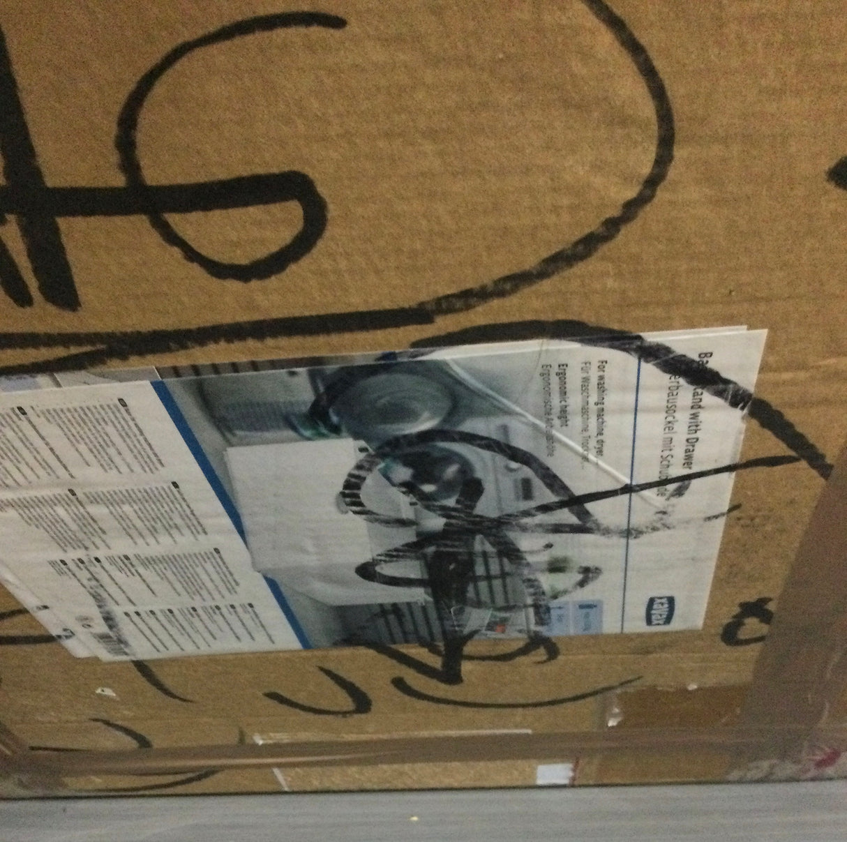 🌟 Xavax Unterbausockel mit Schublade – Modell 00111298 (B-Ware)