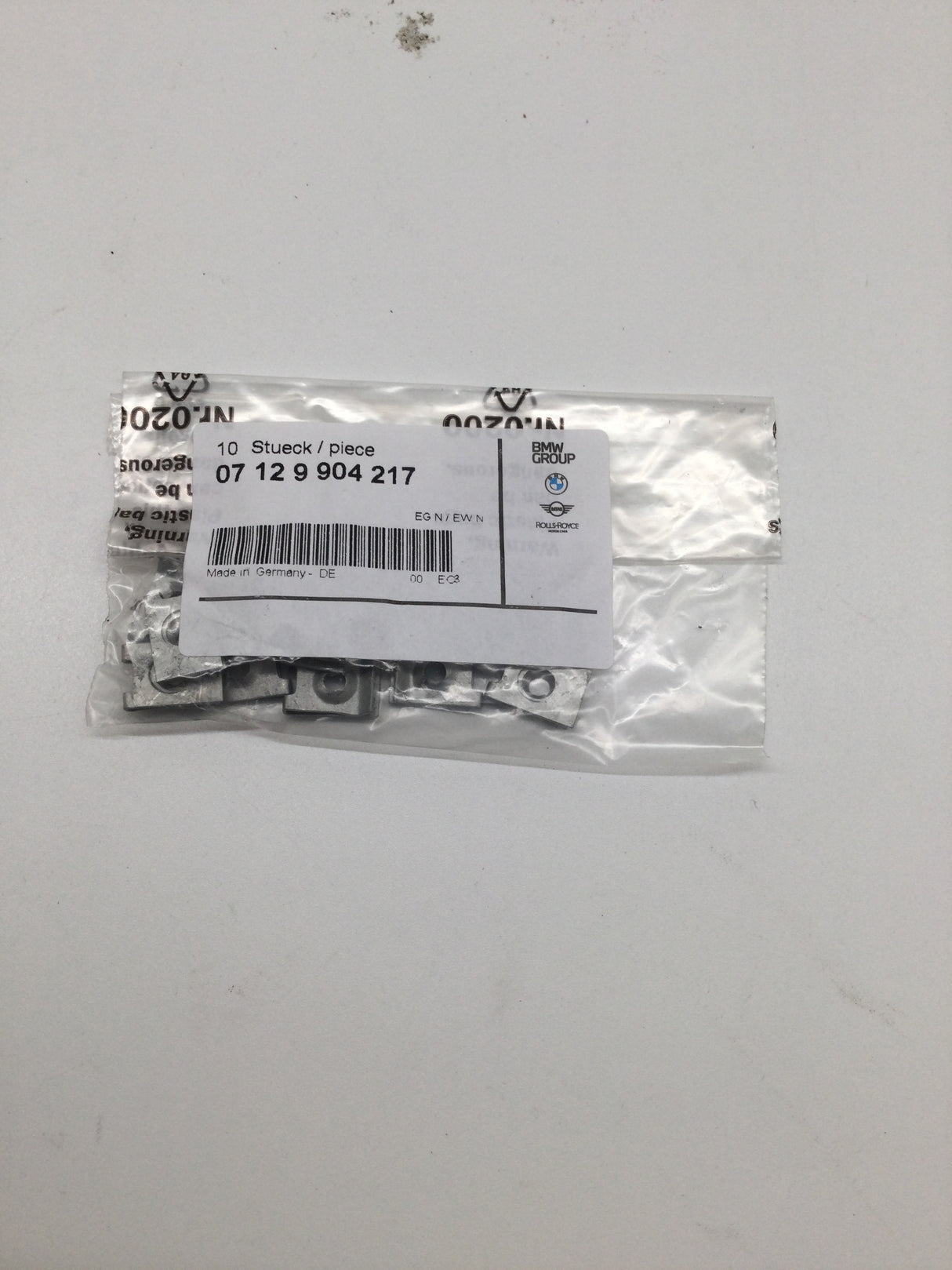 🔩 Blechmutter ST4,8-11-ZN – 10er Set