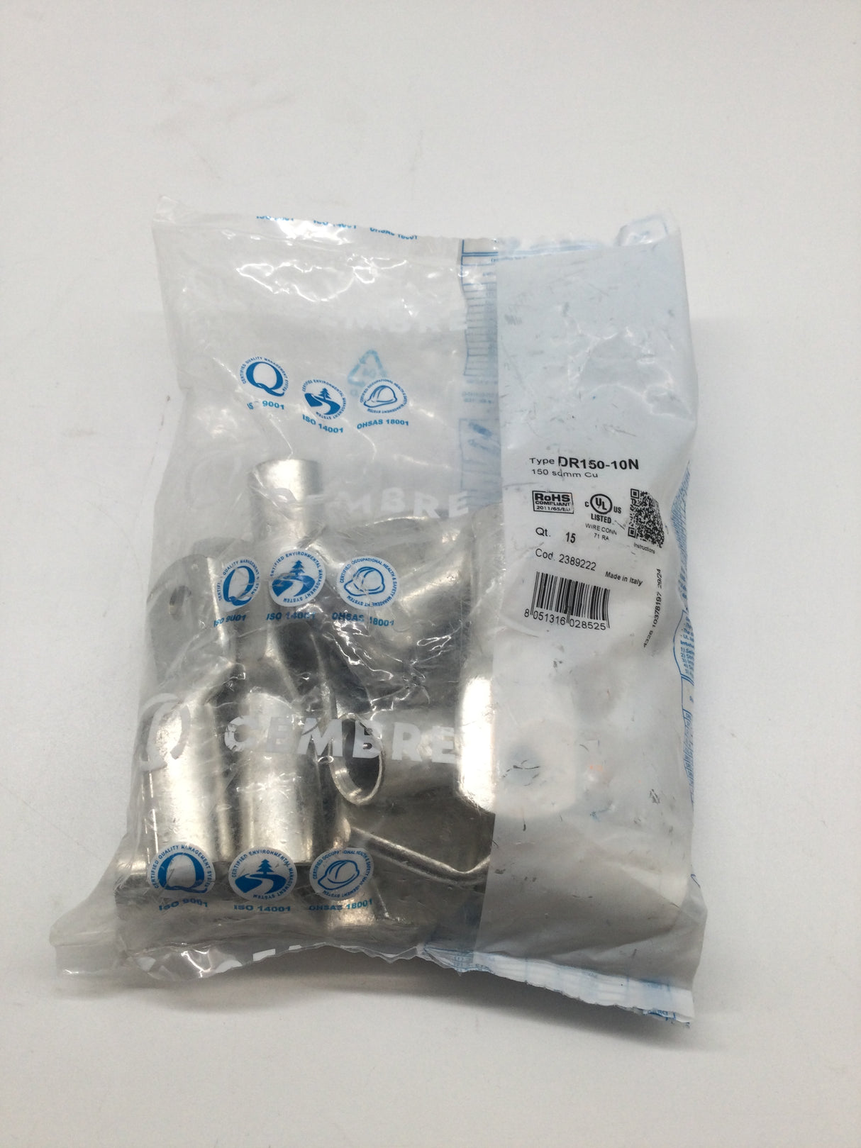 🌟 DIN Presskabelschuh Typ DR150-10N – 15 Stück – B-Ware