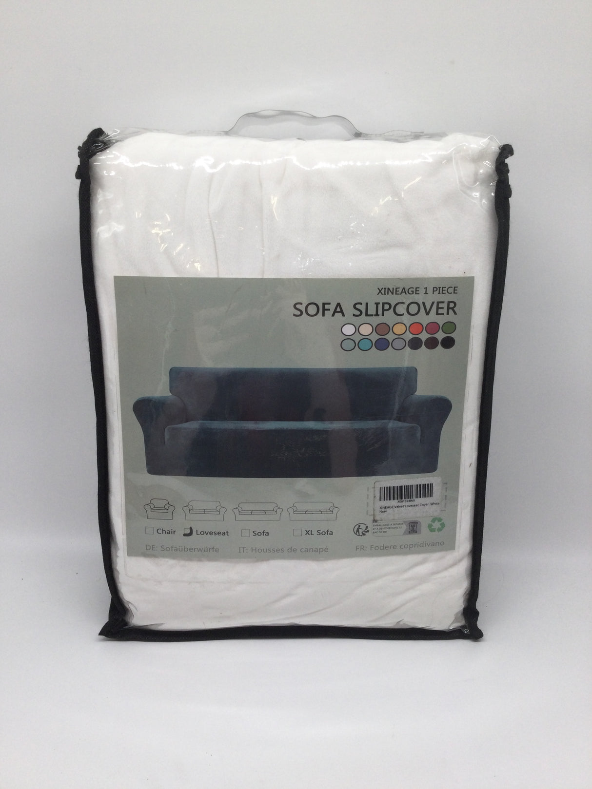 🛋️ XINEAGE Samt Sofaüberzug 2 Sitzer – B-Ware!