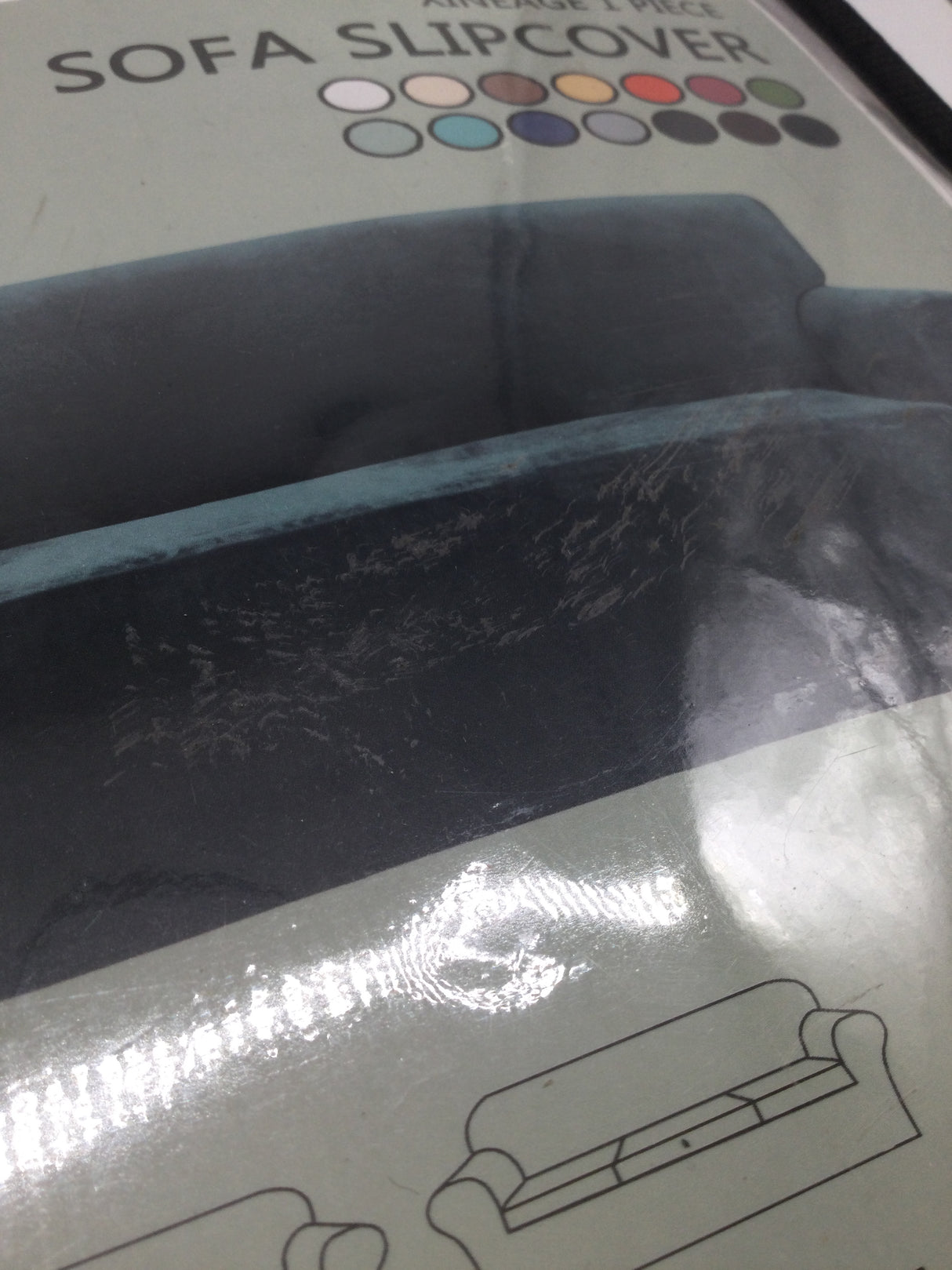 🛋️ XINEAGE Samt Sofaüberzug 2 Sitzer – B-Ware!